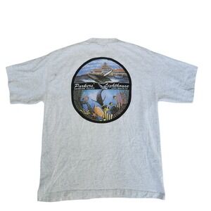 Vintage Long Beach California Shoreline Village Single Stitch Shirt XL VTG 80s